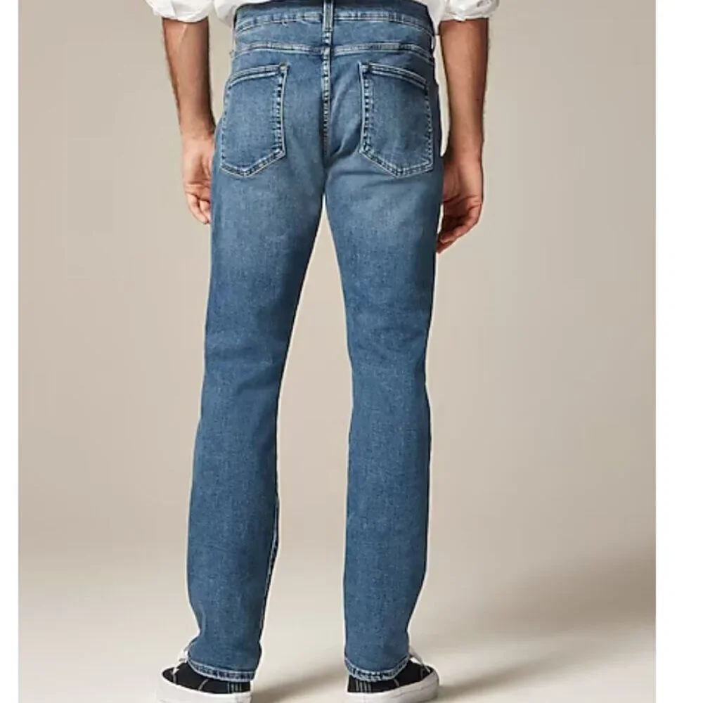 J. Crew BX862 484 Slim-fit stretch jean in medium wash size 32/32 NWT